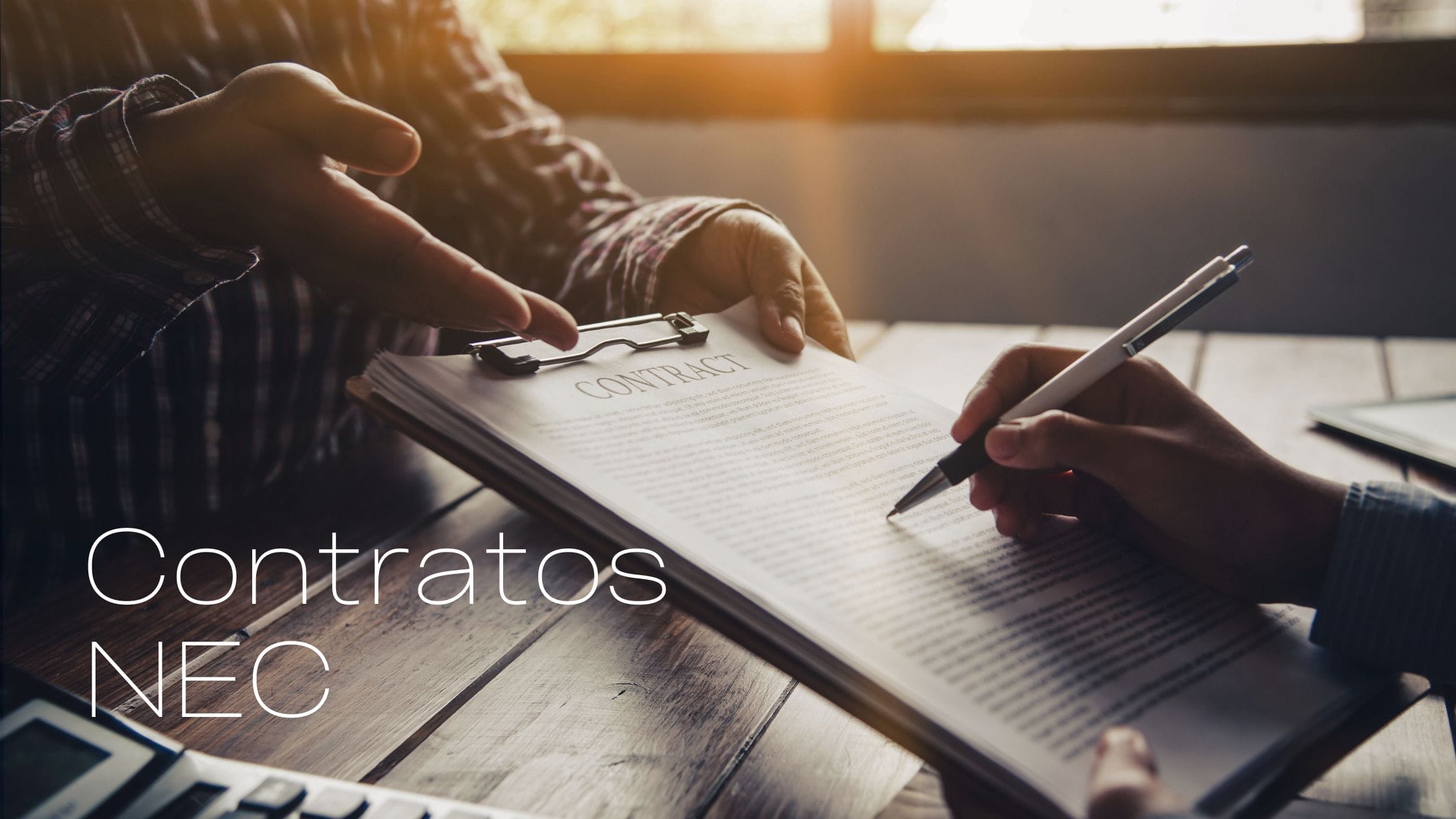 Contratos NEC New Engineering Contract